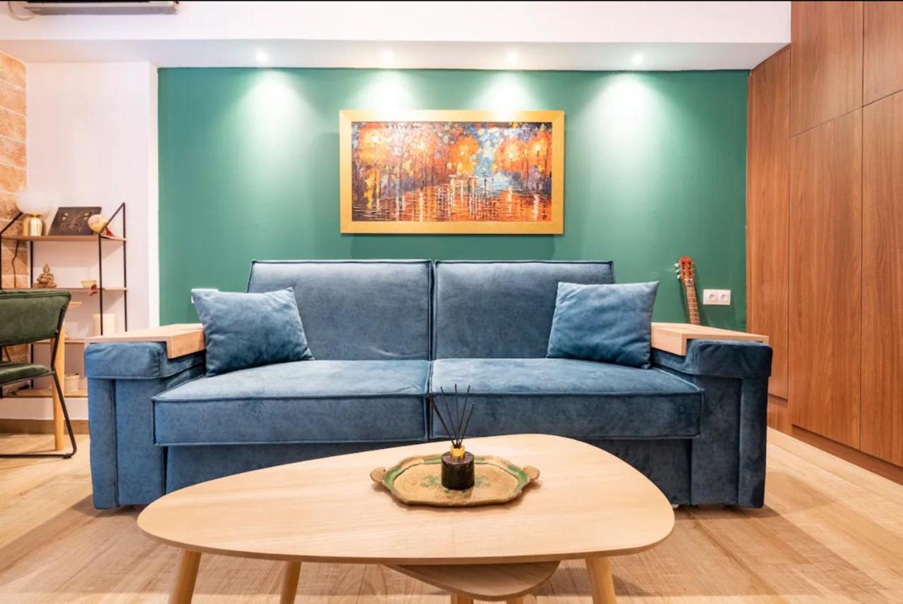 Cute Tiny Apartment In The Heart Of Flisvos Atény Exteriér fotografie
